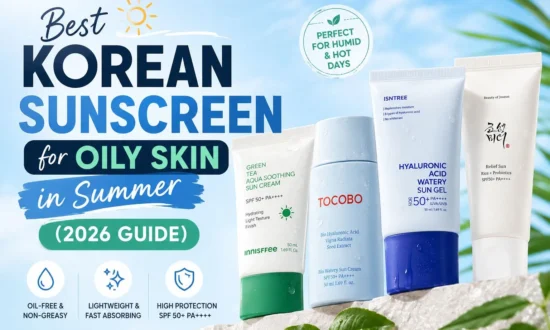 Korean Sunscreen for Oily Skin